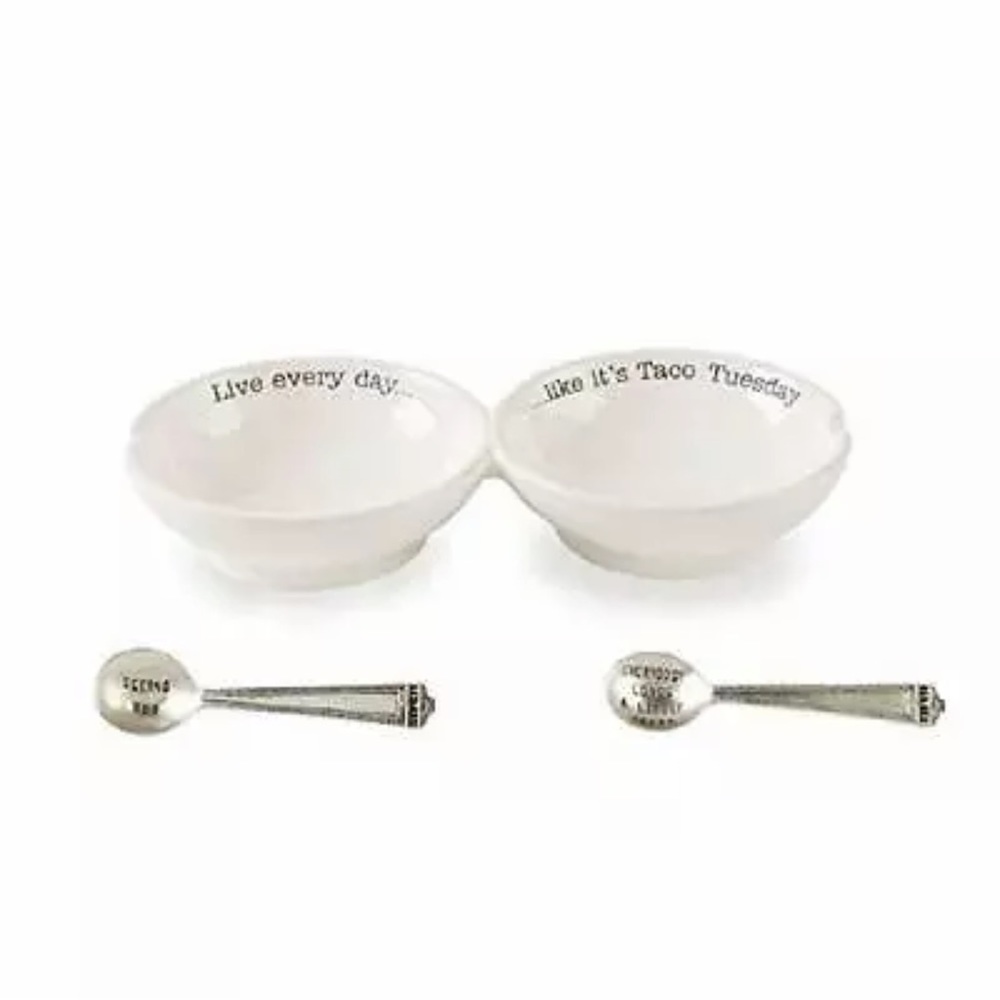 NEW Mud Pie Double Salsa Set 48500041